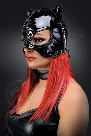 Black PVC Catwoman mask – EspressivoClub